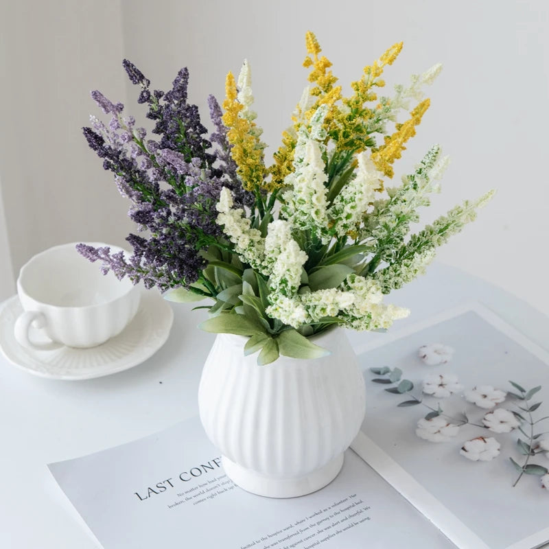 Artificial Lavender Foam Flower