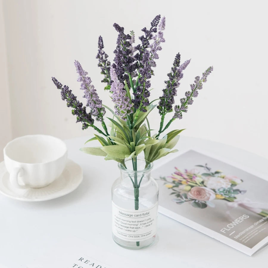 Artificial Lavender Foam Flower