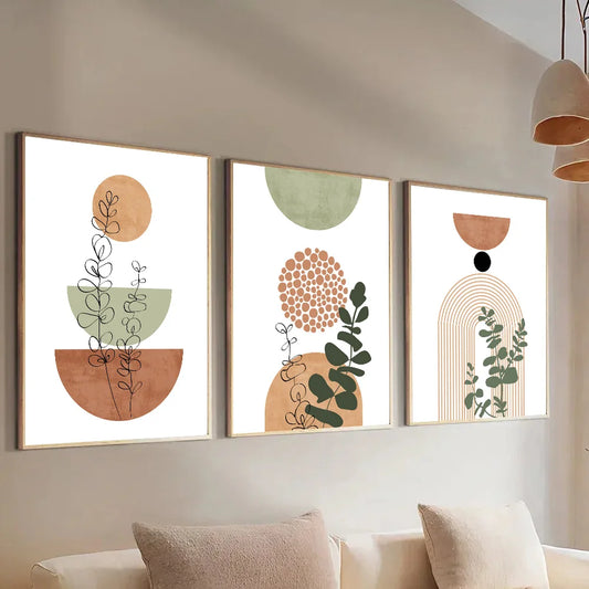 Modern Boho Abstract Shape