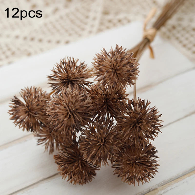 Artificial Prickly Ball Flower