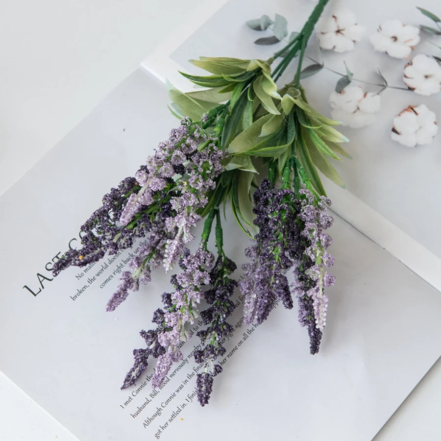 Artificial Lavender Foam Flower