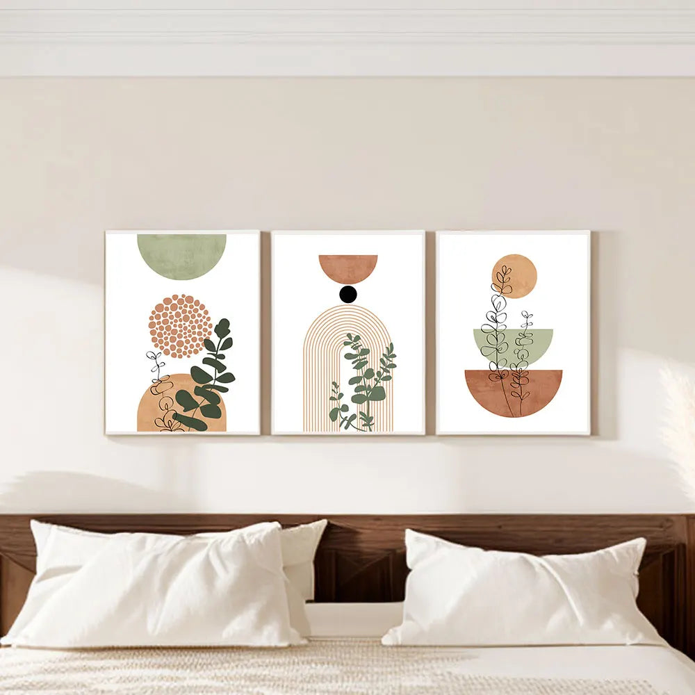 Modern Boho Abstract Shape