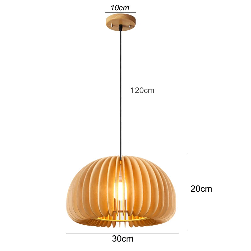 Rattan Pendant Light Bamboo Lamp