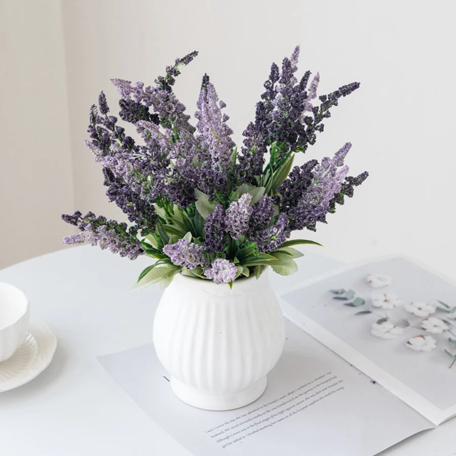 Artificial Lavender Foam Flower